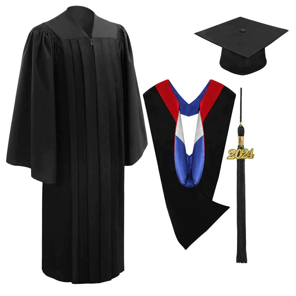 Academic Graduation Mortarboard Hat Cap with tassel--one size fits all- 4  colour