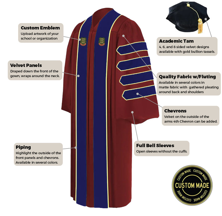 Doctorate & PhD Graduation Hoods - Doctoral Academic Hoods